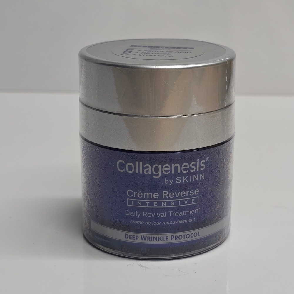 Skinn Collagenesis Crème Reverse Intensive Daily Revival Treatment 1.7oz New‎